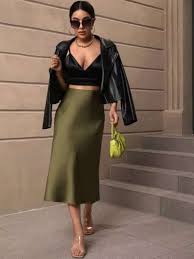 Satin Skirt